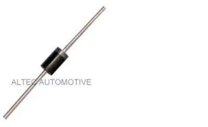 Diodo de 3 amperios adecuado para sistemas de alarma de coche, etc., paquete de 5 - Imagen 1 de 1
