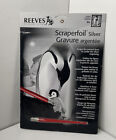 NEW Reeves Scraperfoil Silver  Gravure Penguins PPSF45 Engraving Crafts Ages 8+