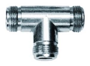 1 PIEZA - CES - N TRES JACK - T ADAPTADOR RF COAXIAL # 38-1266 / 62-1309 - Imagen 1 de 2