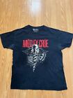 Motley Crue Heavy Metal Rock Music Band T Shirt Size Large Pit Stain/ Small Hole