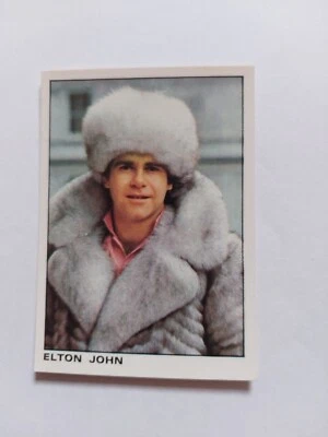 Elton John, 1980 PANINI Rock & Pop Collection (sticker) #101 - Image 1 of 2