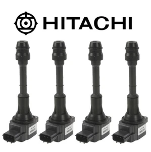 OEM Hitachi Set of 4 Direct Ignition Coils for Nissan Altima Sentra 2.5L L4 - Picture 1 of 1
