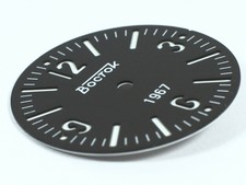 Sandwich Superlumia Dial for Vostok Amphibian Komandirskie Black Watch Face