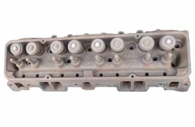 OEM GM 1958 SBC Cylinder Head 3748770 283 High Performance Single Complete L 9 7 - Image 1 of 4