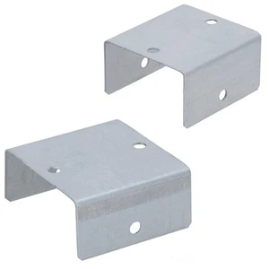 Clip de panel de valla 44 mm o 50 mm soporte de acero galvanizado soporte poste de enrejado - Imagen 1 de 52
