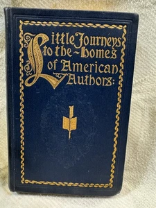 1896 Little Journeys to Homes of American Authors Gilt HC Putnam Illustrated - Picture 1 of 16