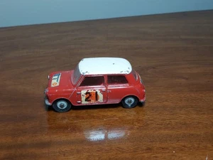 VINTAGE CORGI TOYS 333 AUSTIN MINI COOPER S S SUN RAC RALLY AUSGABE 1966  - Bild 1 von 5