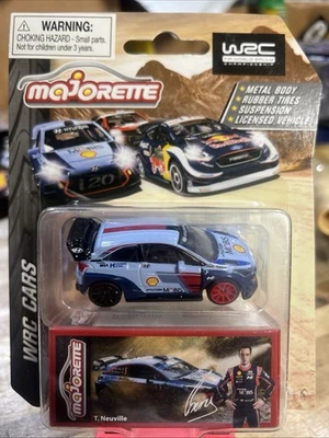 Majorette HYUNDAI i20 Coupe T Neuville WRC Cars FIA World Rally Championship - Image 1 of 2