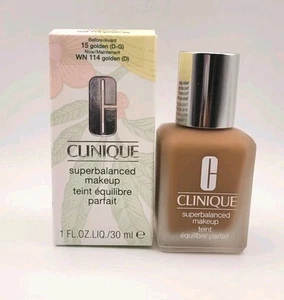 Clinique Superbalanced Makeup Foundation- WN 114 Golden (D) - 1oz/30ml - Picture 1 of 6