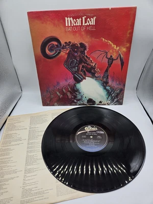 Meat Loaf Bat Out Of Hell Vinyl LP, JE 34974 - Image 1 of 4