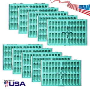 1-10Sets Dental Kids Crown Primary Molar Pediatric stainless steel 48 Size st - Picture 1 of 16