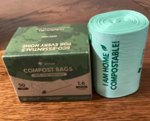 Airnex Compost Bags 50 ct.-1.6 Gallons - Picture 1 of 3
