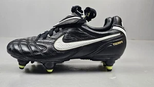 Nike Tiempo Legend III SG Soccer Cleats Mens 4.5 Womens Size 6 Black 366202-017. - Picture 1 of 7