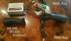 Kit eléctrico controlador acelerador Razor rsf mx sx 500 650 36 voltios - CON LLAVE - - Imagen 1 de 14