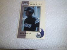 1994 Rockies Police Baseball Card #26 Ellis Burks (D-1757)