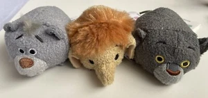 Disney Tsum Tsum Mini Plush Jungle Book Bundle 3 Characters - Picture 1 of 4