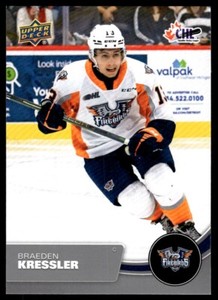 2021-22 Upper Deck CHL Braeden Kressler Flint Firebirds #68