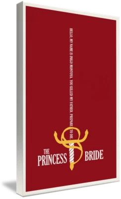 Arte en lienzo - Película La princesa novia de Matt Owen, Foto 1 de 4