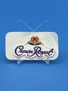 Crown Royal Iron-on Sew-on Embroidered Patch Collectible - Picture 1 of 1