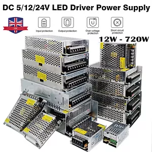 Transformador de fuente de alimentación controlador LED DC 5V 10 W- 300 W 4 amperios 110 V / 2440V - Imagen 1 de 116