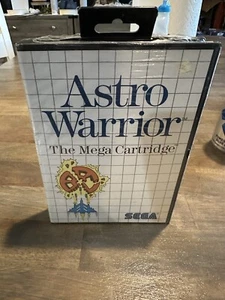 Brand New Factory Sealed Astro Warrior Sega Master System Game Arcade Shooter - Picture 1 of 6