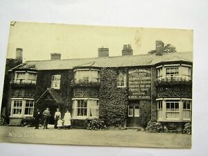 Waddeston ( Waddesdon ) White Lion Hotel -  Old Buckinghamshire Postcard