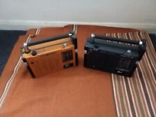 vintage sony tfm-8100wa & icf 111-l sports 11 radios
