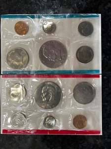 US Mint 1977 Uncirculated Coins - Bundle of 5 Coin Sets - Free Shipping - Picture 1 of 3