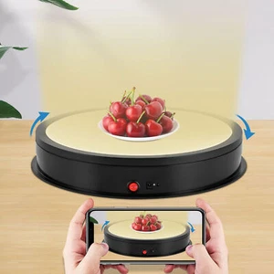 Drehteller Elektrisch Automatische 360 Grad Fotografie Live-Video Fernbedienung - Bild 1 von 23