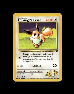 Pokémon Cards Gym Challenge & Gym Heroes: Choose Your Card! LP/NM WOTC Holo - Image 1 of 2