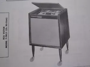 RCA 7-TRC-1 TAPE RECORDER PHOTOFACT - Picture 1 of 1