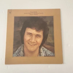 Dear Folks Sorry I Haven't Written Lately Vinyl LP Roger Miller KC 32446 - Picture 1 of 5