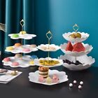 Decoration 3 Tier Detachable Cake Stand Table Trays Dessert Holder Fruit Plate
