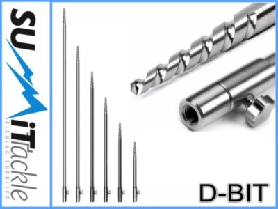 Summit Tackle D BIT bank sticks Stainless steel *ALL SIZES* carp fishing tackle - Image 1 of 3