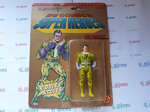 RIDDLER 1989 BATMAN DC SUPERHEROES TOY BIZ MOC - Picture 1 of 6