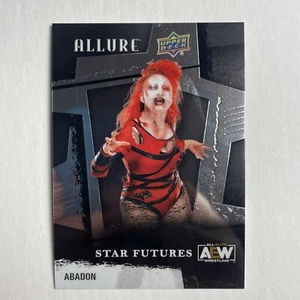 Abadon 2022 Upper Deck AEW Allure Star Futures Card # 131 $1.00 Shipping - Picture 1 of 2