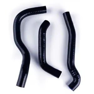 For KLR650 KAWASAKI KLR 650 1987-2007 Black Silicone Radiator Hose Coolant Pipe - Foto 1 di 8