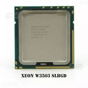 Intel Xeon W3503 2.40GHz SLBGD Socket 1366 Dual-Core CPU Working Pull - Picture 1 of 1