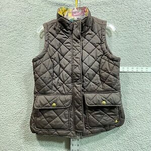 Joules Brown VEST Womens Size US 8 - Small Defect READ