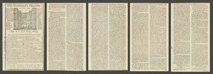 Declaration of the Causes & Necessity of� taking up Arms. Gent's Mag August 1775 - Foto 1 di 1