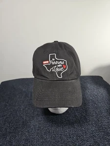 NUEVA GORRA DE BÉISBOL HEB To Partners With Love negra ajustable - Imagen 1 de 5