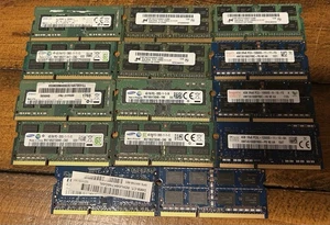 14 Sticks Of Ram 4GB PC3 , PC4, PC3L - Picture 1 of 2