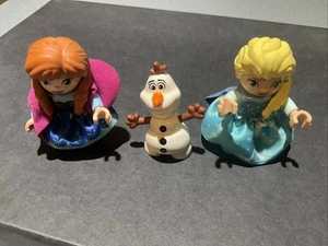 Lego Duplo Frozen Elsa Anna Olaf Minifiguren Menge 3 GRATIS SH - Bild 1 von 5