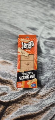Hasbro Gaming Jenga Pocket Sized Travel Mini Tower Block Game New! - Image 1 of 4