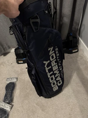 Scotty Cameron - Bolsa de carro de viaje - Excursión - Azul marino - Nuevo en caja Foto 1 de 3