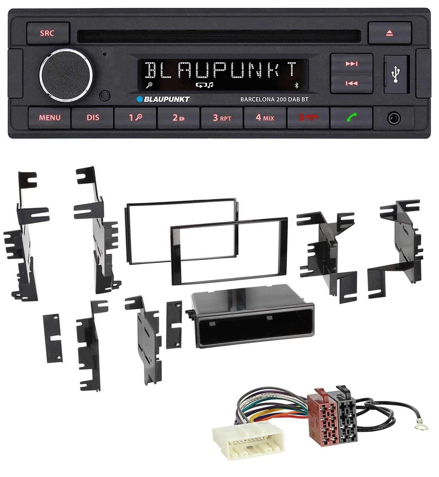 Blaupunkt USB DAB CD Bluetooth MP3 Autoradio für Nissan Navara NV NV200 (ab 12) - Bild 1 von 4