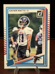 Xavier Watts Clasificado Novato-2025 Panini Donruss #399 Atlanta Falcons NFL RC - Imagen 1 de 2