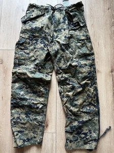 USMC Marpat Camo Goretex Pants Trousers All Purpose Environmental Propper Med-L - Picture 1 of 5