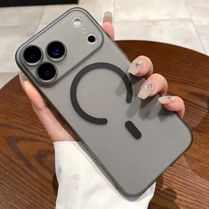 MagSafe Hülle iPhone 11 12 13 14 15 16 17 Pro Max Plus Air Dünn Matt Transparent - Bild 1 von 20