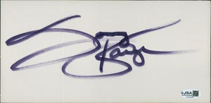 Sonny Barger Hells Angels Founder Signed 5x10 Cardstock JSA Authenticated - Picture 1 of 2